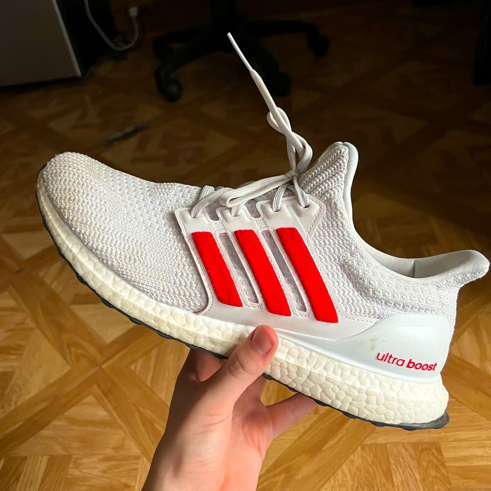 Adidas Scarlet White Ultraboost 5.0